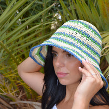 🌿 Sombrero “Isla Verde” – Estilo fresco y natural para tus días de sol